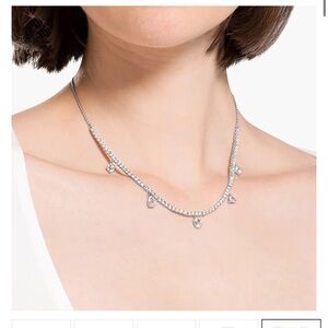Swarovski - Silver Tennis Deluxe Mixed Choker